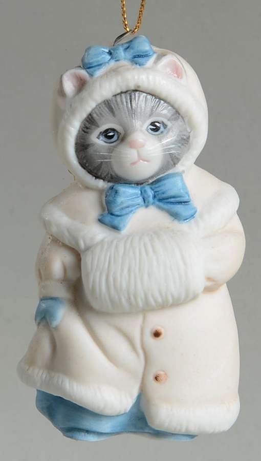 Kitty Cucumber Kitty With Winter Coat - No Box by Schmid-1