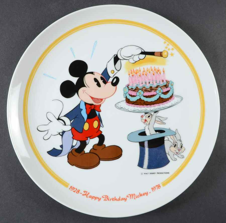 Happy Birthday Mickey (1928-1978) Happy Birthday Mickey - No Box by Schmid-1