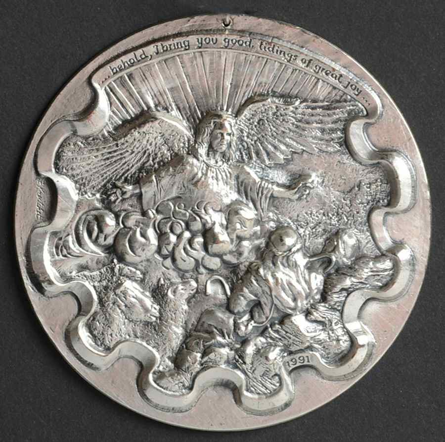 Sculpture Workshop Sterling Behold We Bring You Good Tidings - Boxed by Sculpture Workshop-1