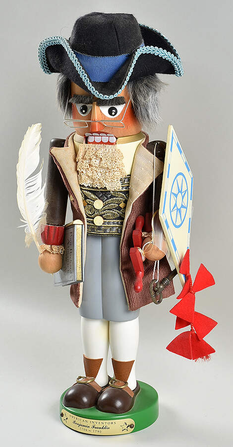 Steinbach Nutcrackers Benjamin Franklin - Boxed by 3-1