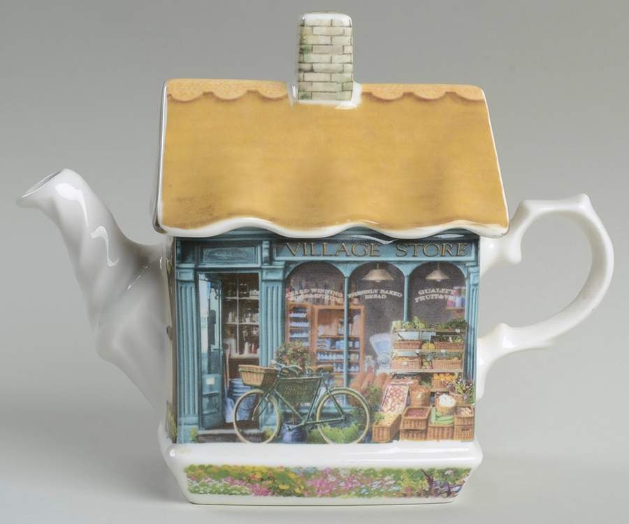 Traditional England Village Store - With Box by Sadler-1
