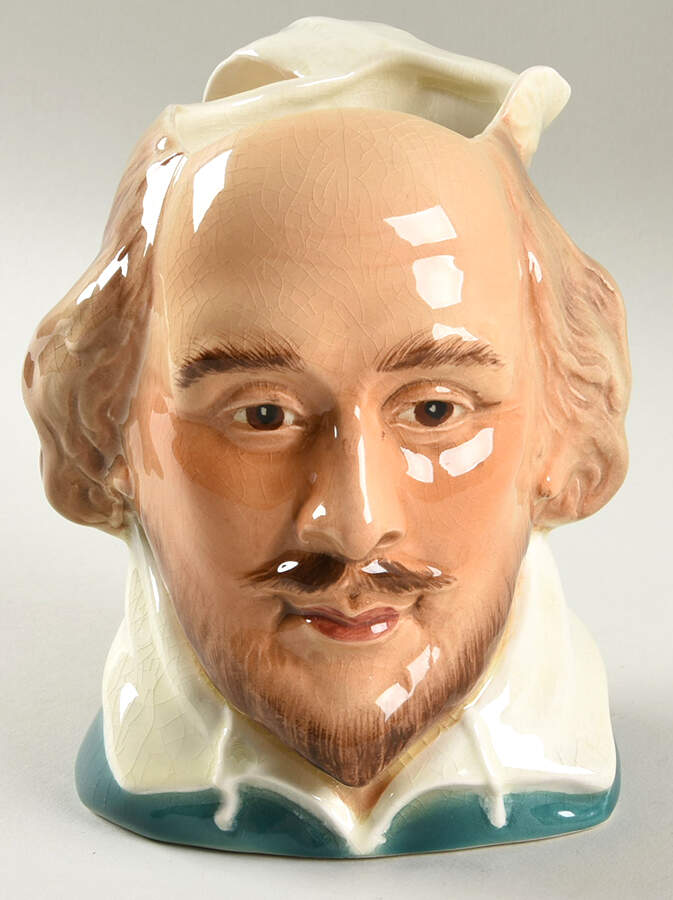Character Jug William Shakespear - No Box by Staffordshire-1