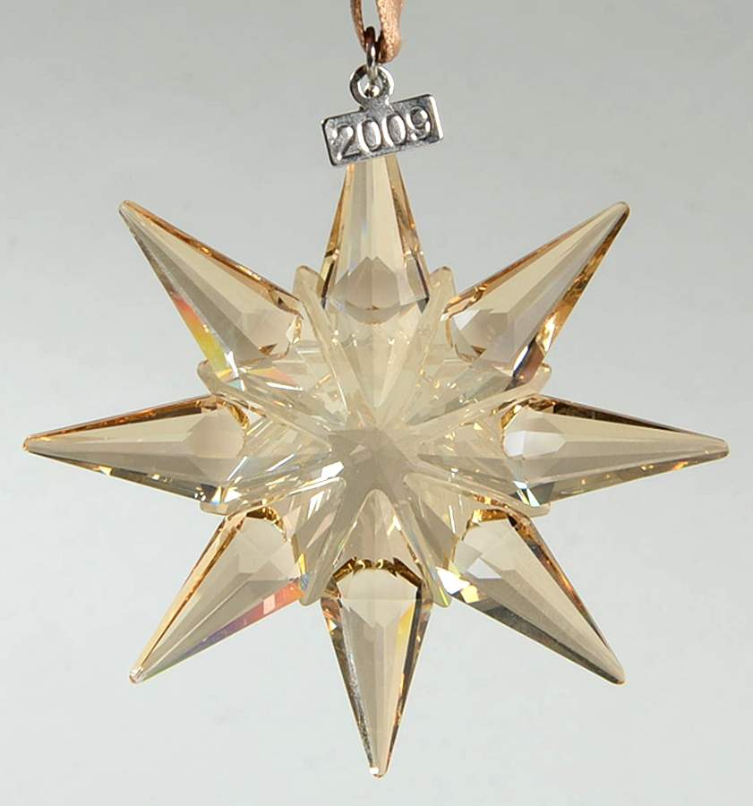 Golden Shadow Annual Ornaments Golden Shadow Star - With Box by Swarovski-1