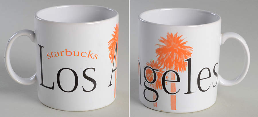City Mugs Collection - USA & Canada Los Angeles-Palms - No Box by Starbucks Coffee-1