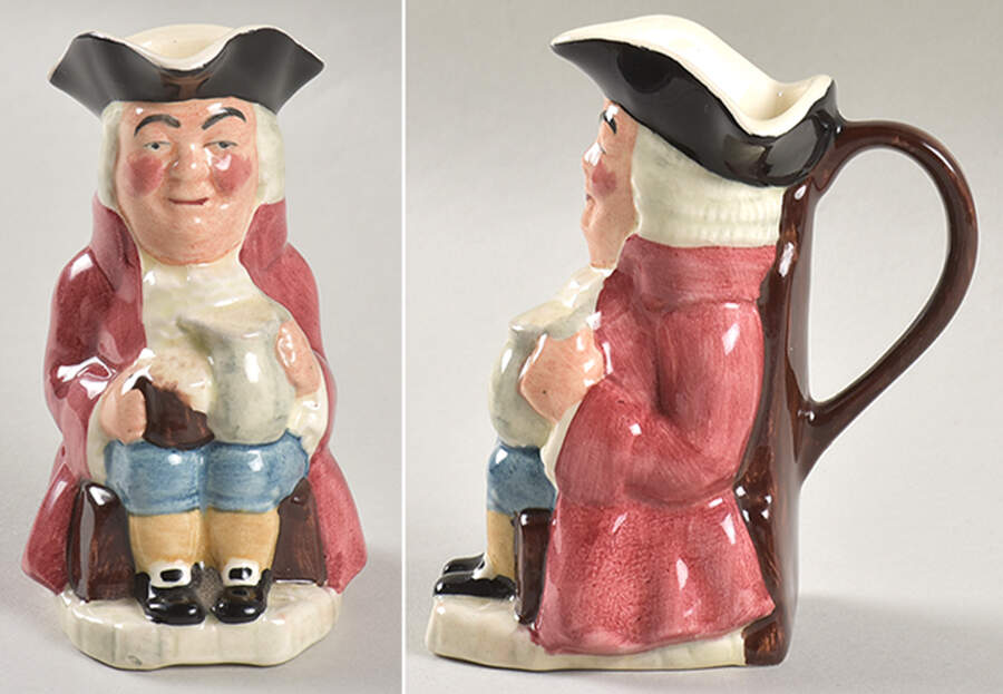 Character Toby Jug Philpot-Small - No Box by Staffordshire-1