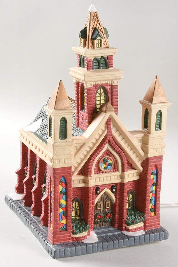 Village Collection Grand Cathedral - With Box by St Nicholas Square-1