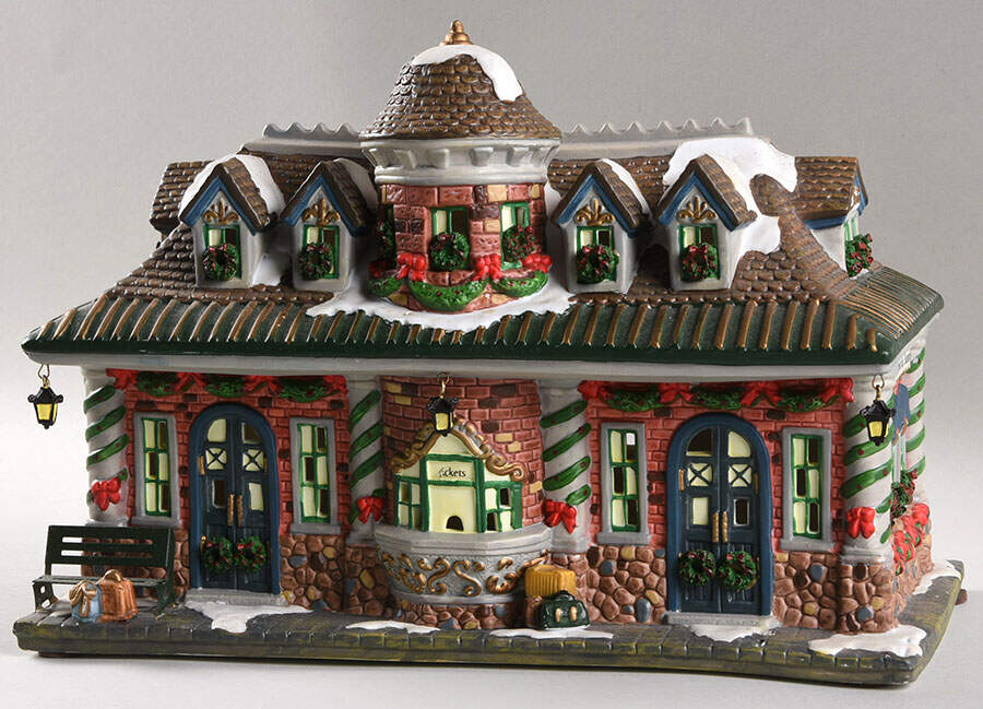 Village Collection Train Station - No Box by St Nicholas Square-1