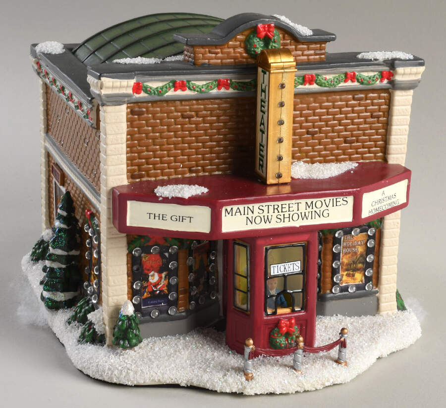 Village Collection Main Street Movie Theater - No Box by St Nicholas Square-1