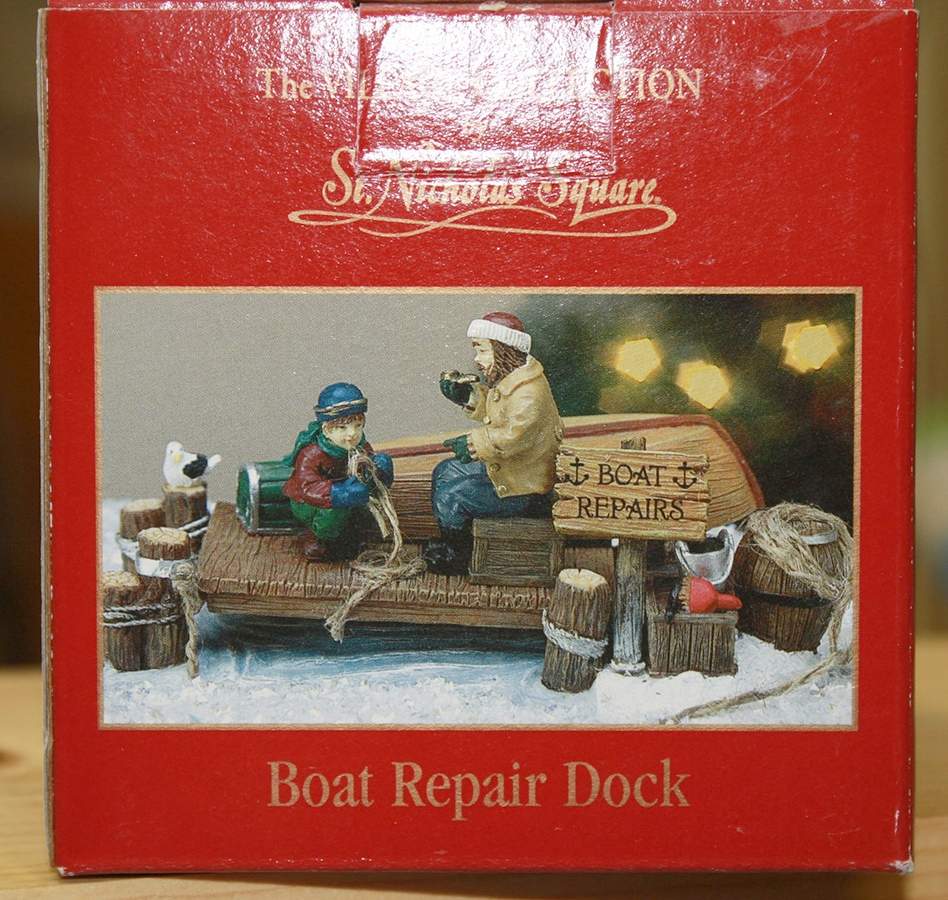 Village Collection Boat Repair Dock - Boxed by St Nicholas Square-1