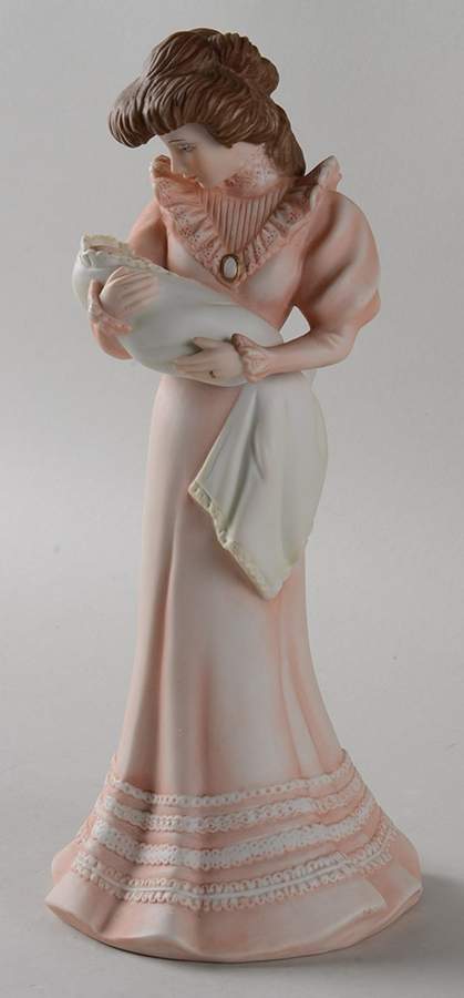 Mother & Child Pink Dress-You Light Up My Life - Boxed by San Francisco Music Box-1