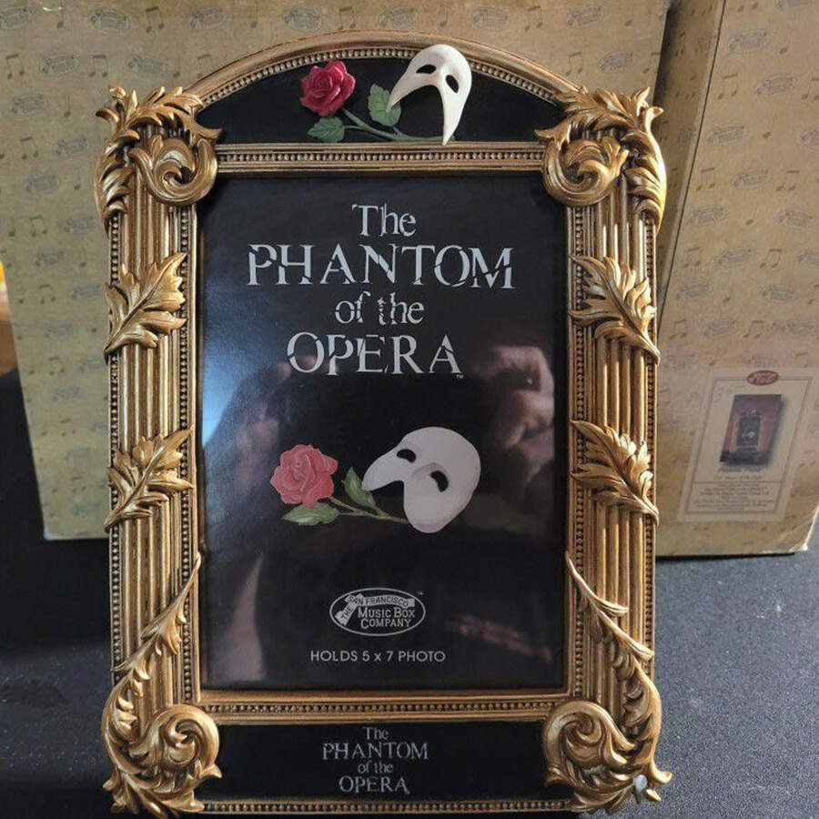 Phantom of the Oprea Musical  Frame-5x7 - Boxed by San Francisco Music Box-1