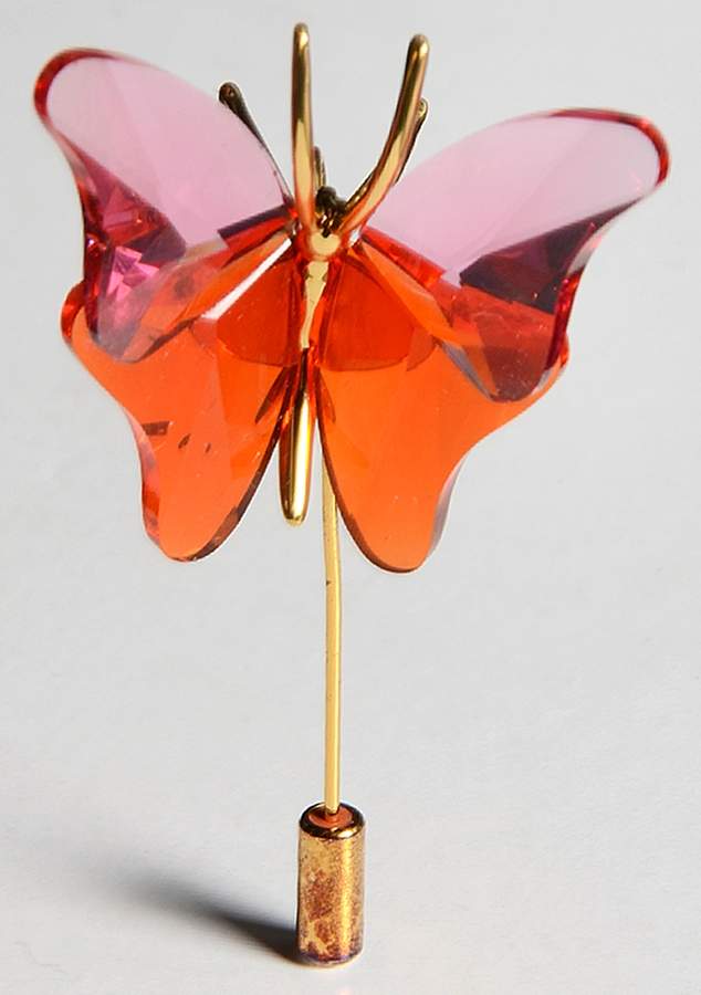 Insects & Butterflies Brooches Abala-Rose - Boxed by Swarovski-1