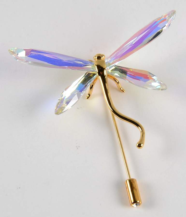 Insects & Butterflies Brooches Alibey-Jonquil - Boxed by Swarovski-1