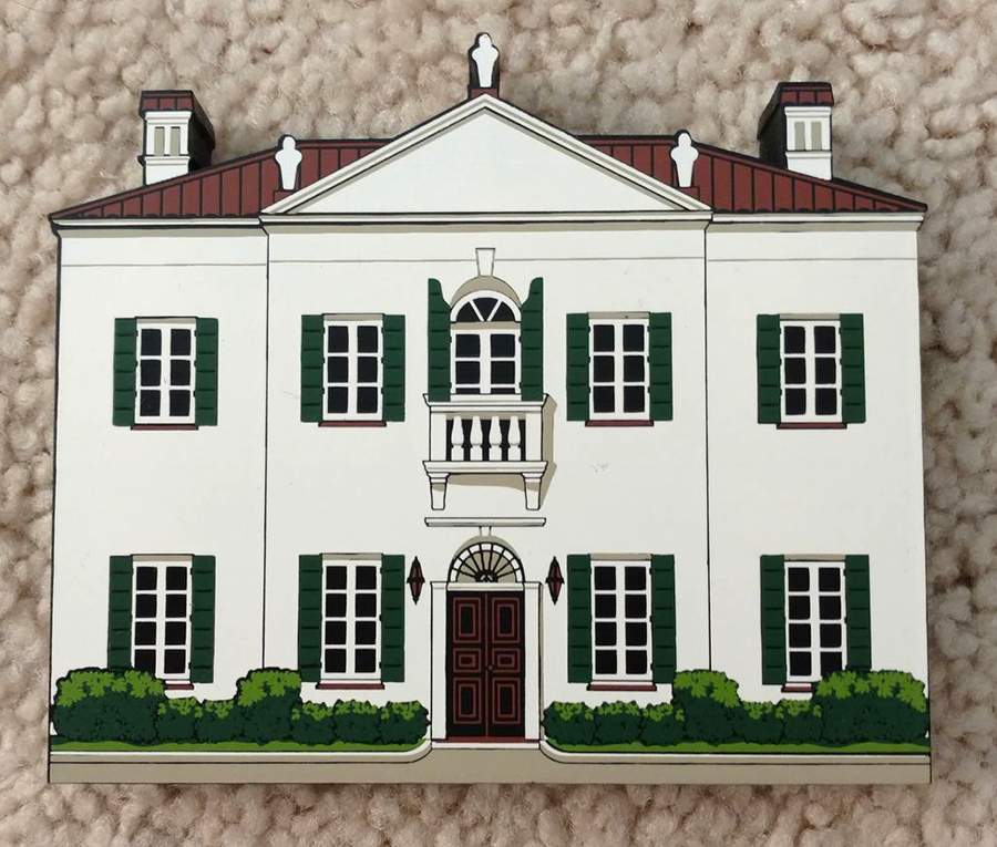 Jekyll Island Crane Cottage-Middle Building - No Box by Shelias Collectibles-1