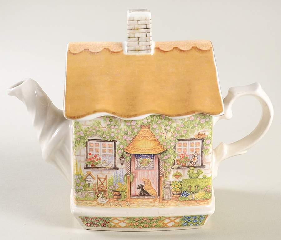 English Country Cottages Rose Cottage - No Box by Sadler-1