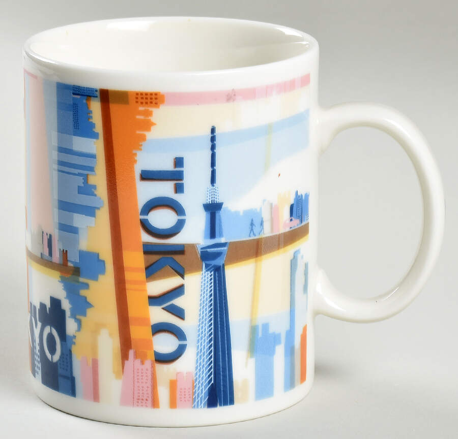 Starbucks Mugs Tokyo-Multi-Color City Scene - No Box by Starbucks Coffee-1