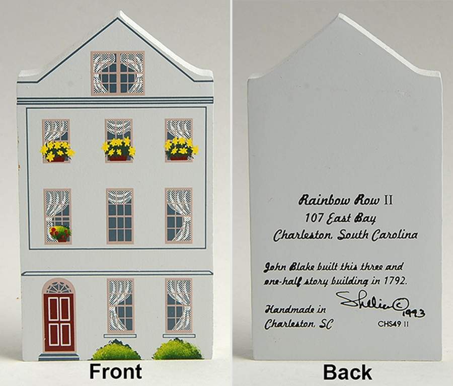 Rainbow Row II 107 East Bay - No Box by Shelias Collectibles-1