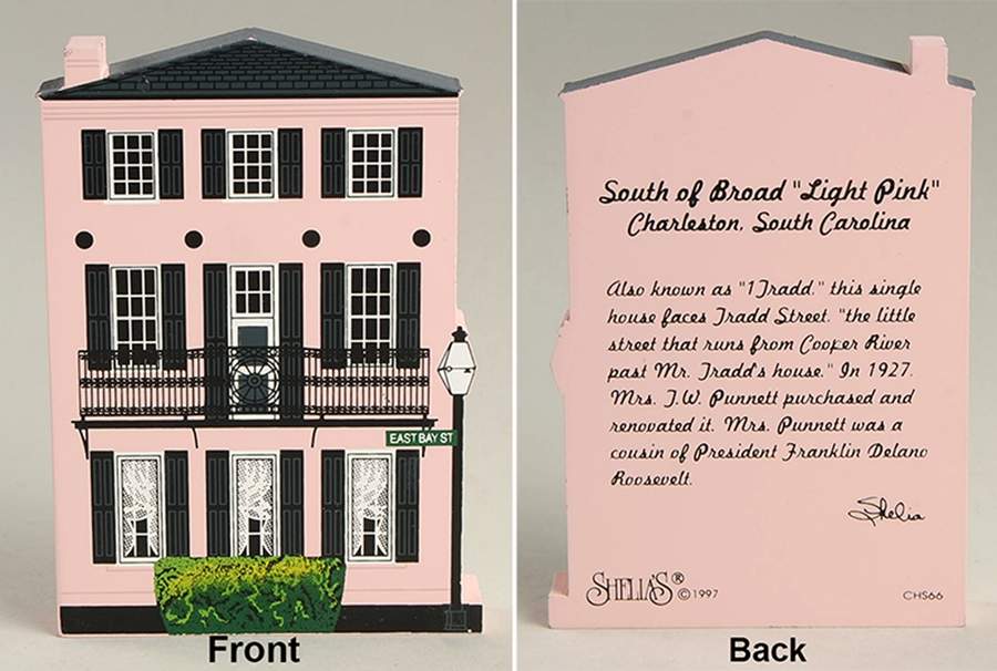 South of Broad Light Pink - No Box by Shelias Collectibles-1