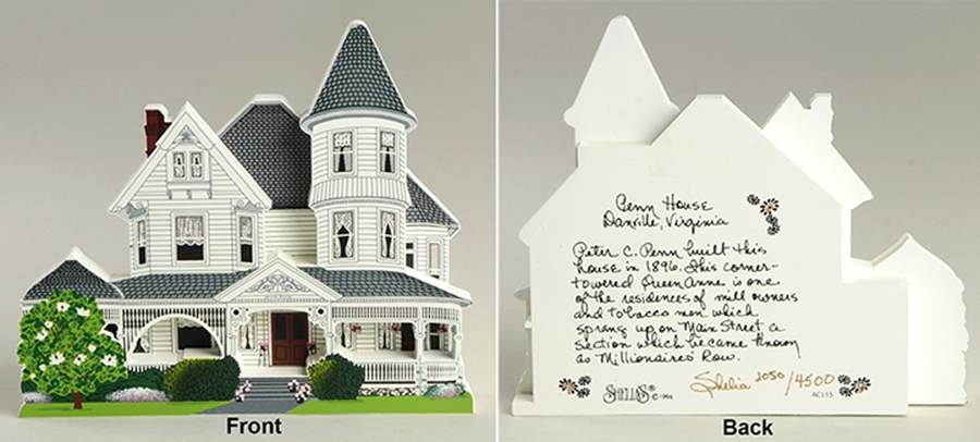 Historic Buildings Penn House -  Danville, Va - No Box by Shelias Collectibles-1