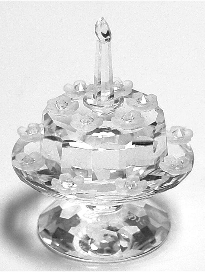 Society Jubilee Editions 1992-5th Anniversary Birthday Cake - No Box by Swarovski-1