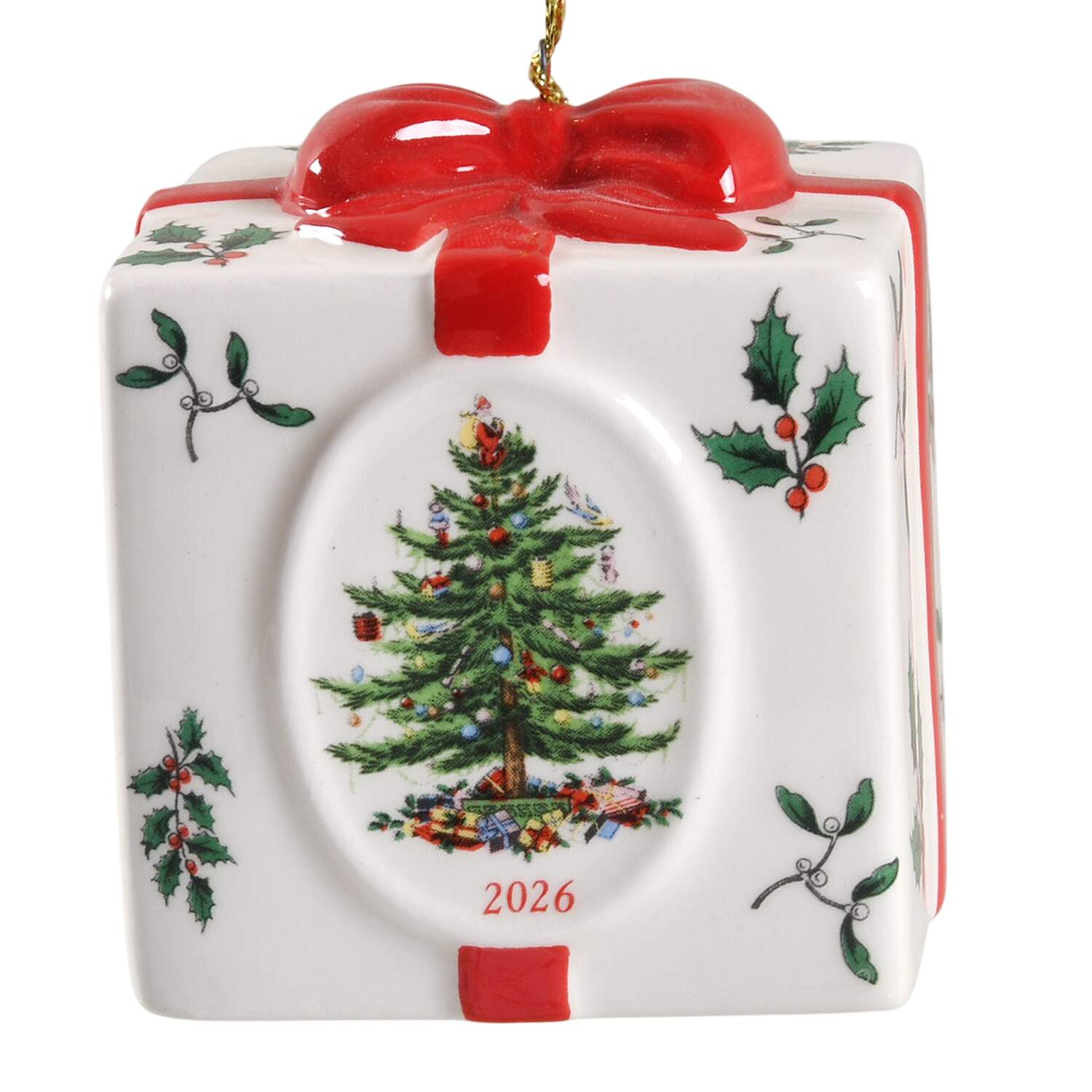 Annual Gift Box-Christmas Tree 2026 Holiday Gift Box - Wtih Box Bx2026 by Spode-1