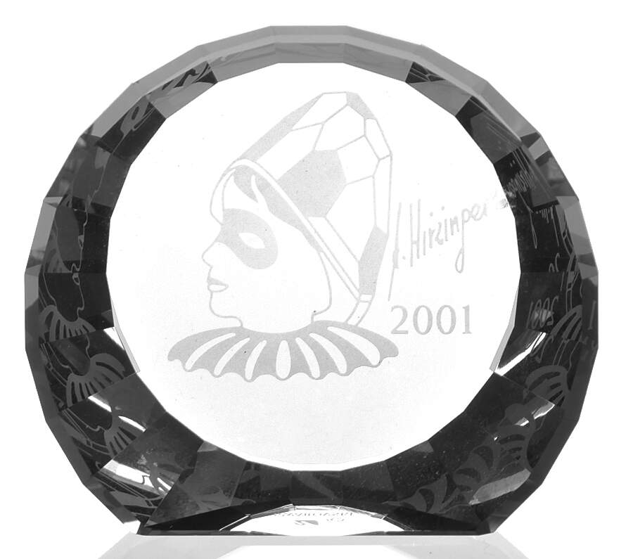 Society Event Paperweights Harlequin-2001 - Boxed by Swarovski-1
