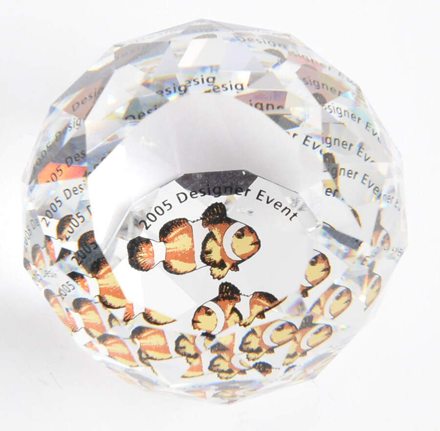 Society Event Paperweights Harmony-2005 - Boxed by Swarovski-1