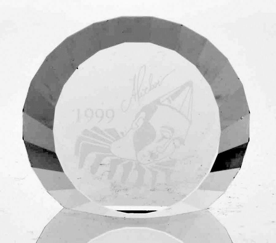 Society Event Paperweights Pierrot-1999 - Boxed by Swarovski-1