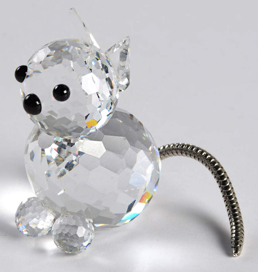 Pet's Corner Cat-Mini-Head Straight-Var1 - No Box by Swarovski-1