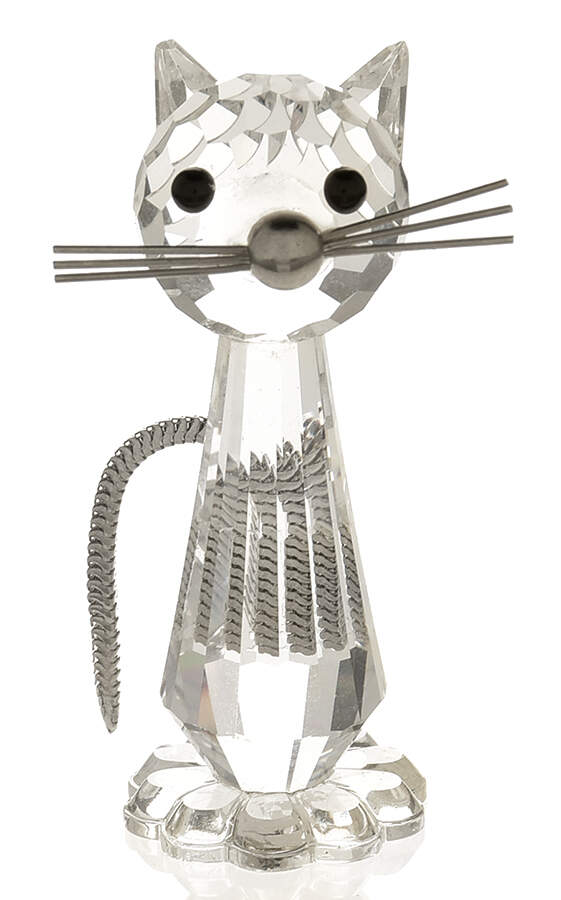 Pet's Corner Cat-Medium-Var 2-Floppy Metal Tail - No Box by Swarovski-1