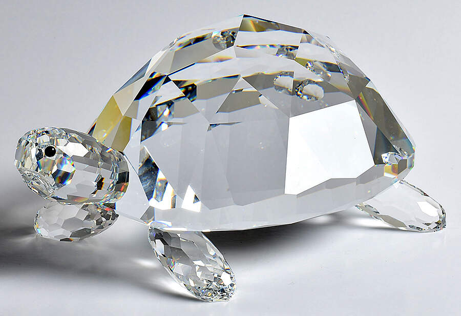 Endangered Species Turtle-Giant-Var 1 - Boxed by Swarovski-1