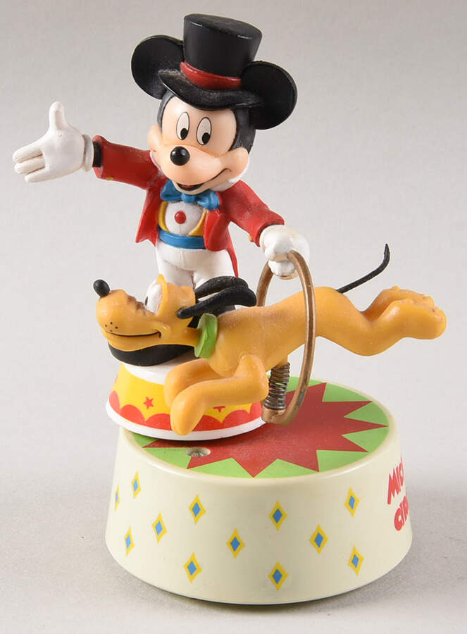 Mickey's Circus Mickey & Pluto-It's A Small World - No Box by Schmid-1