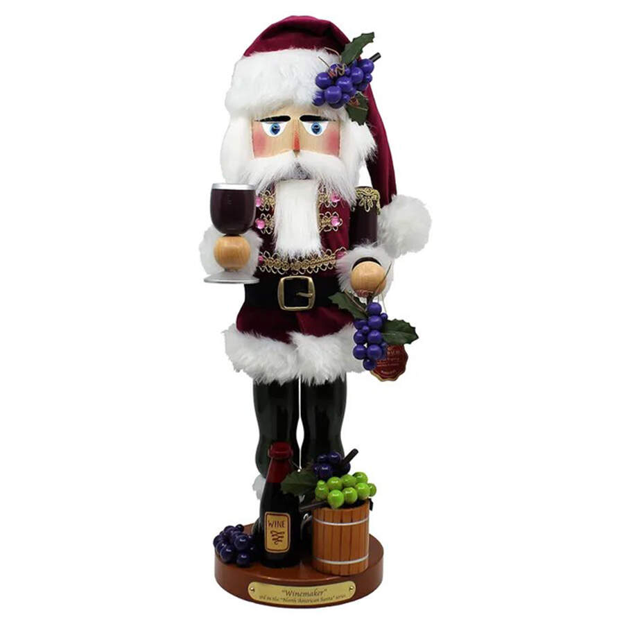 North American Santa Series Winemaker Santa - Boxed by 3-1