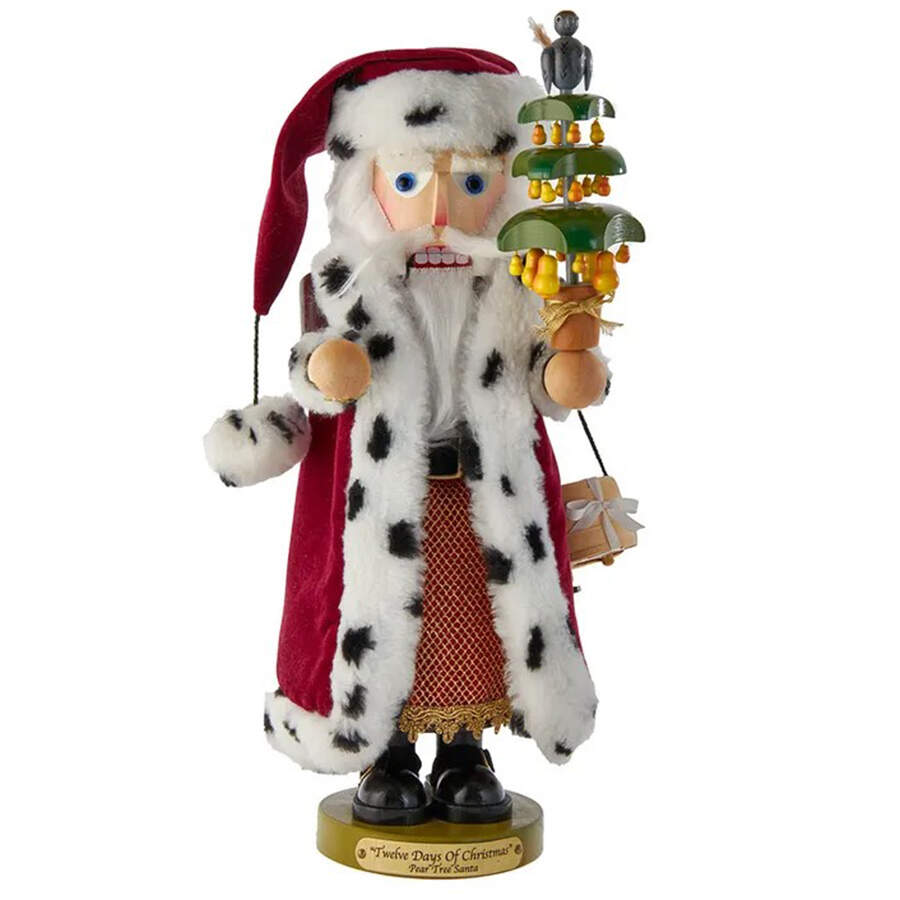 Twelve Days of Christmas Pear Tree Santa - No Box by 3-1