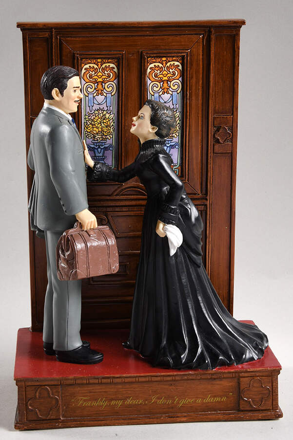 Gone with the Wind Frankly My Dear - With Box by San Francisco Music Box-1
