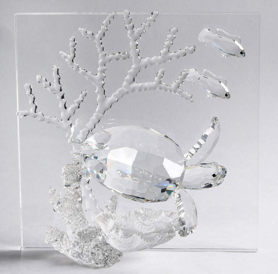 Wonders of the Sea Trilogy - SCS Eternity - Clear - Figure Only - No Box by Swarovski-1