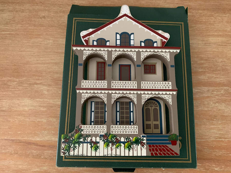 New Jersey Stockton Place Row House - Boxed by Shelias Collectibles-1