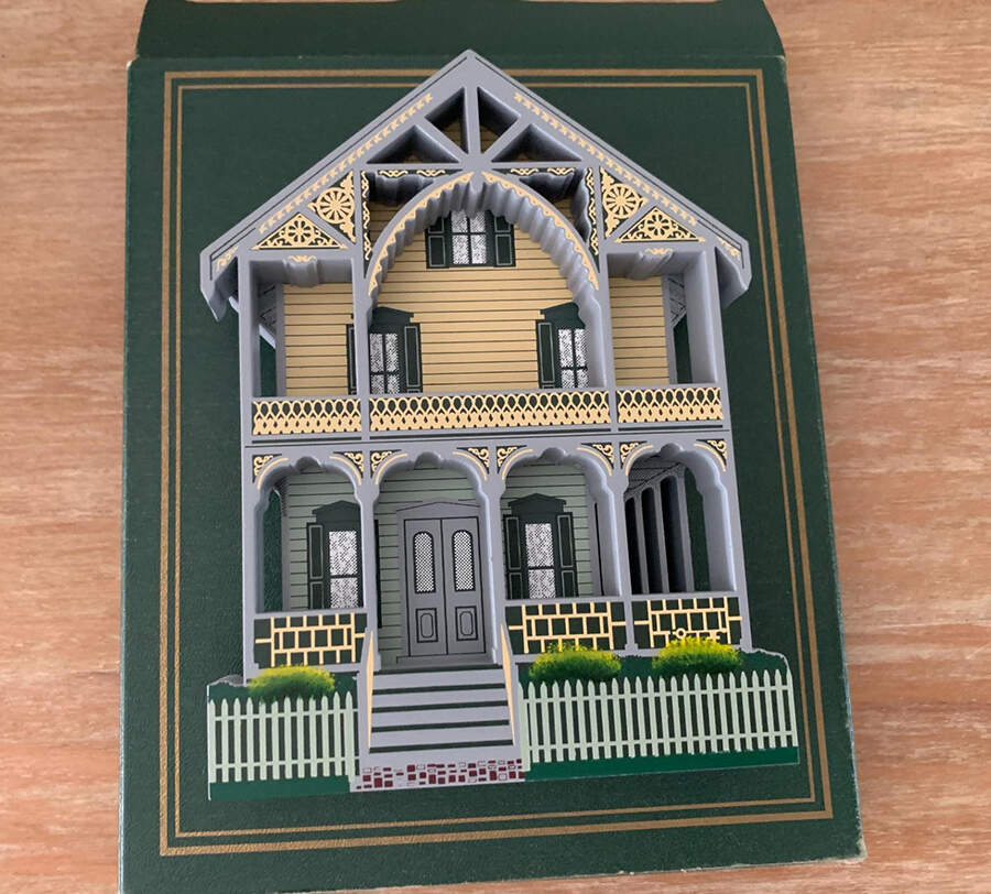 New Jersey Centennial Cottage - Boxed by Shelias Collectibles-1
