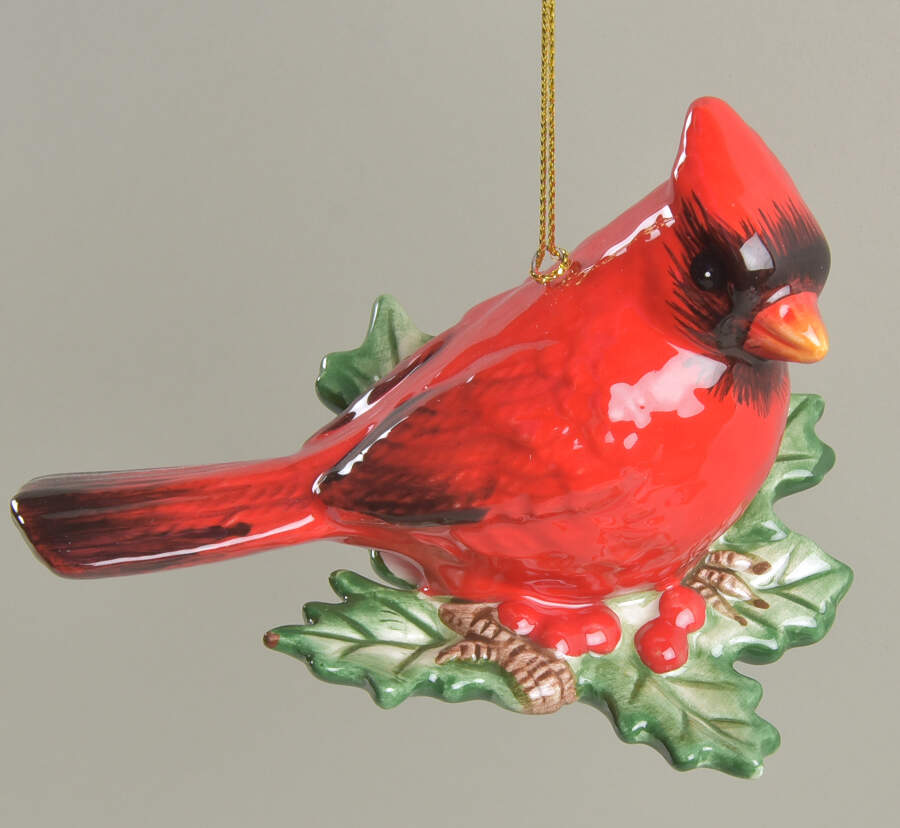 Birds - Christmas Tree Cardinal - No Box by Spode-1