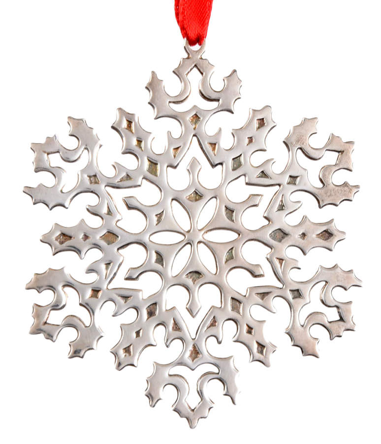 Snowflakes Snowflake - Wtih Box Bx1995 by Tiffany & CO SILVER-1