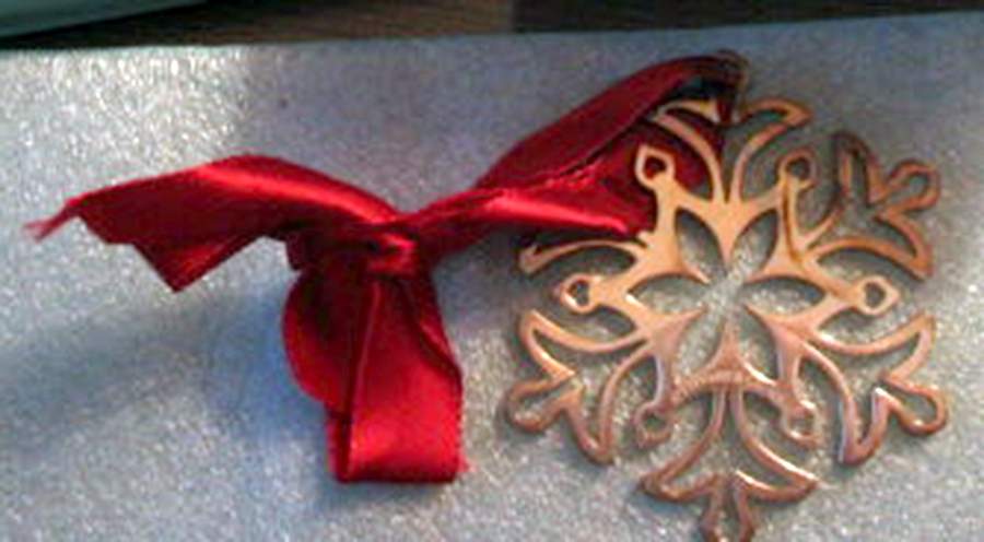 Snowflakes Snowflake - With Box Bx2010 by Tiffany & CO SILVER-1