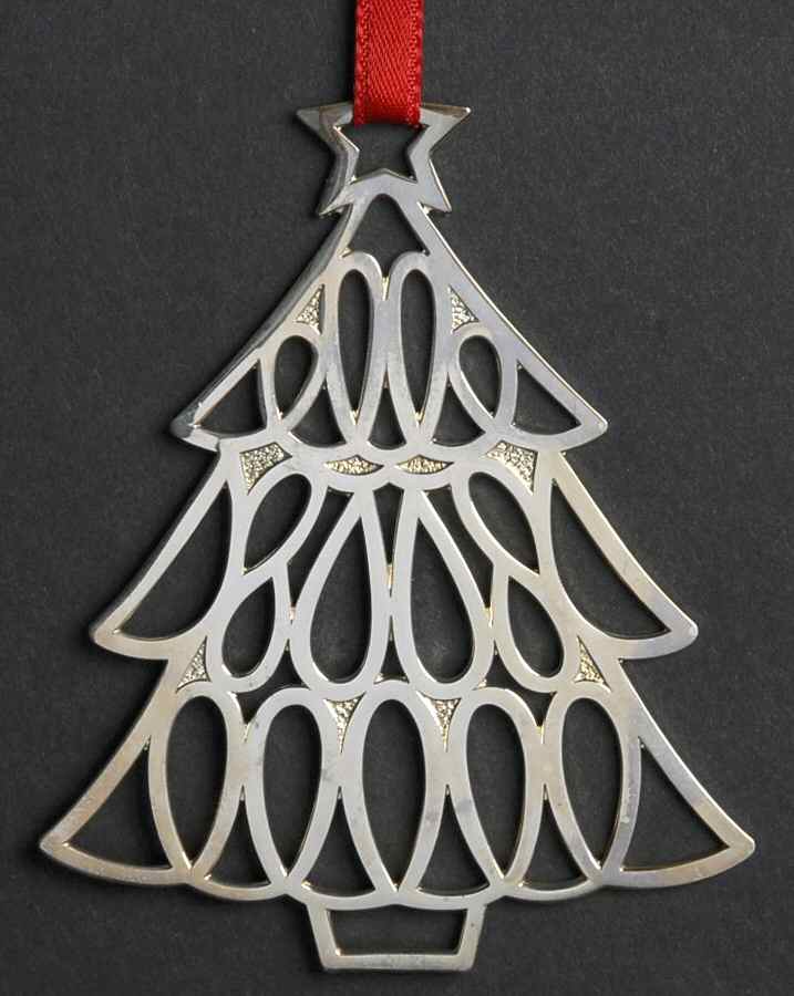 Tiffany & Co Christmas Ornament Christmas Tree - No Box by Tiffany & CO SILVER-1