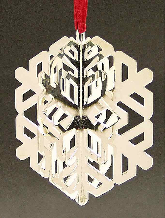 Snowflakes Snowflake - With Box Bx1999 by Tiffany & CO SILVER-1