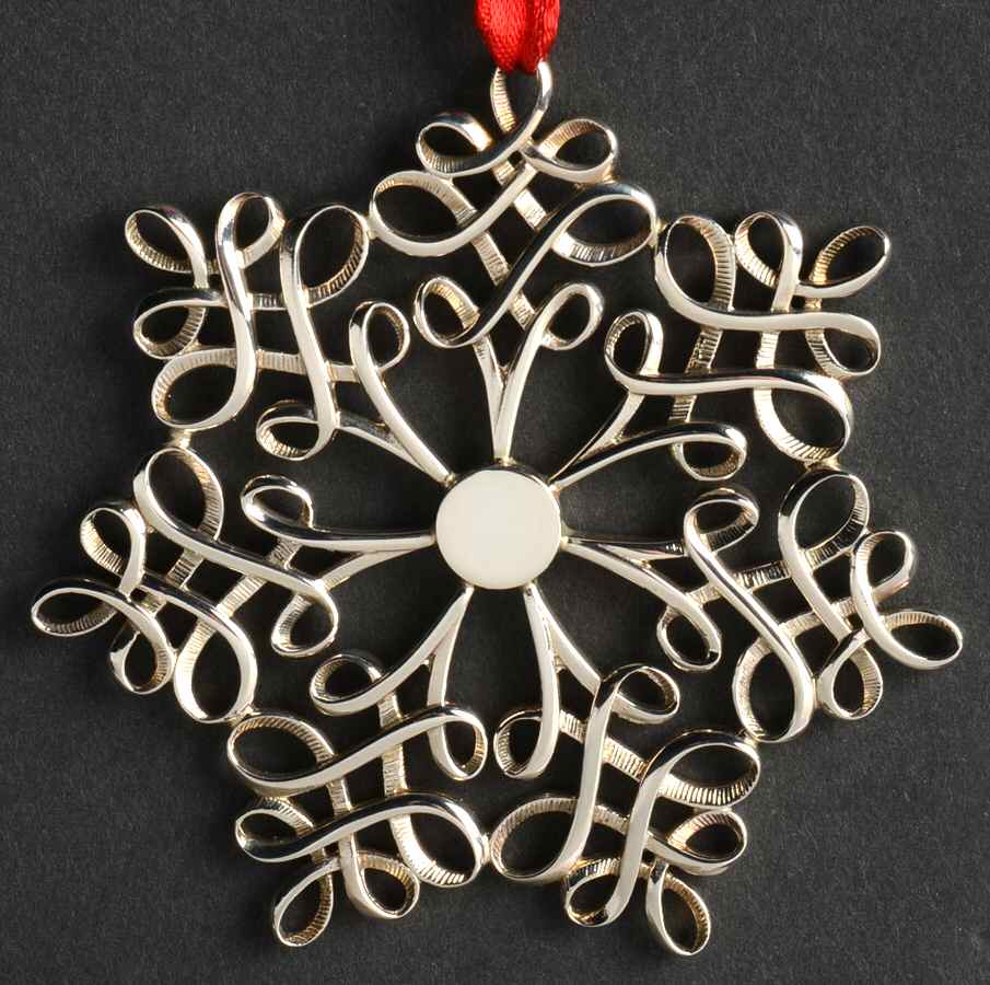 Snowflakes Snowflake - With Box Bx2002 by Tiffany & CO SILVER-1