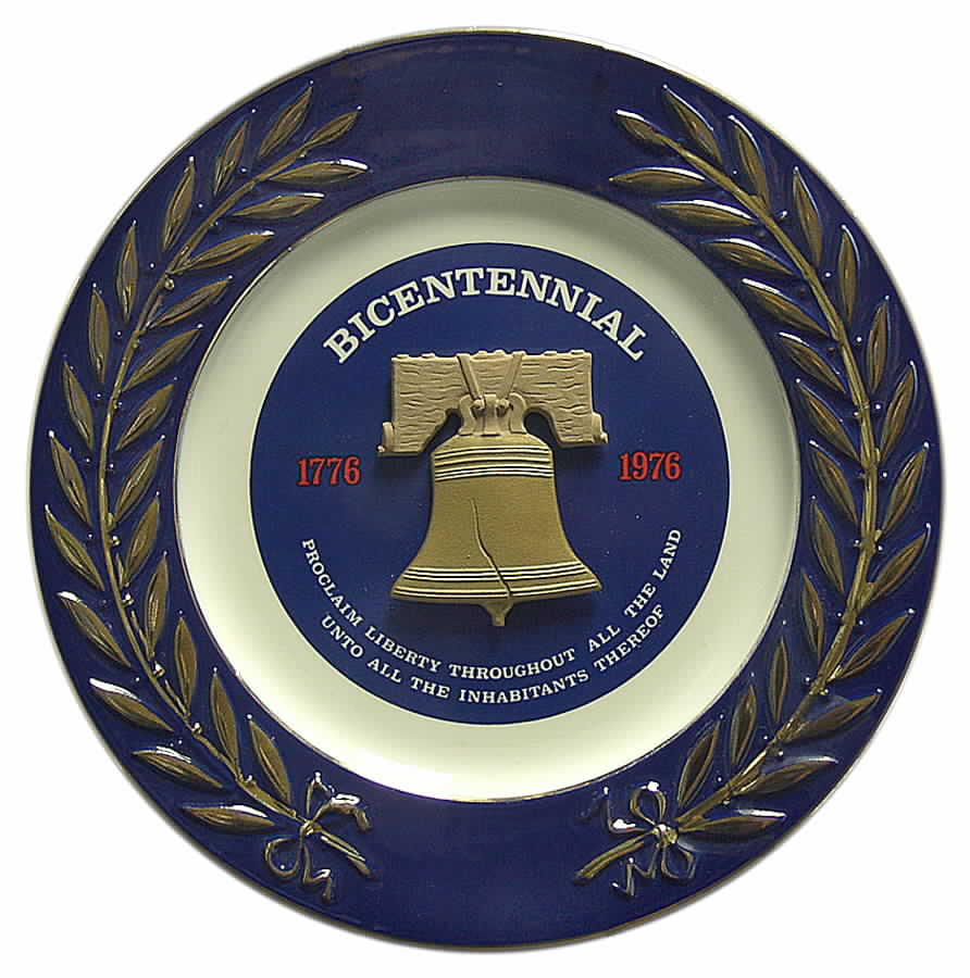 Bicentennial Plate Liberty Bell - No Box by Taylor, Smith & Taylor (Ts&T)-1