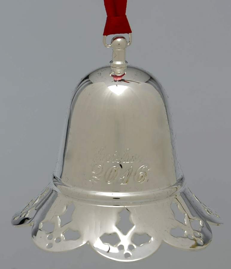 Musical Christmas Bell 2016-Silver Bells - Boxed by Towle Silver-1