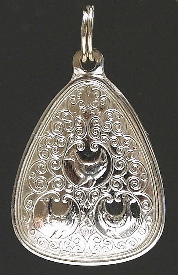Twelve Days of Christmas Charms Three French Hens - Boxed by Towle Silver-1