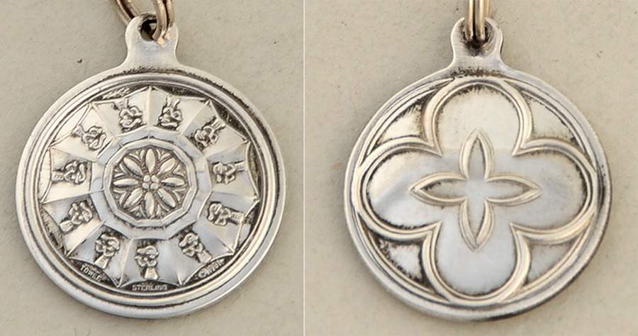 Twelve Days of Christmas Charms Eleven Pipers Piping - No Box by Towle Silver-1