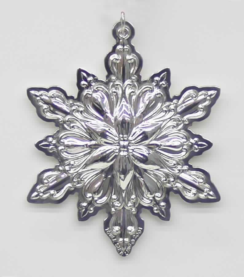 Old Master Snowflake 2001 Snowflake - Boxed by Towle Silver-1