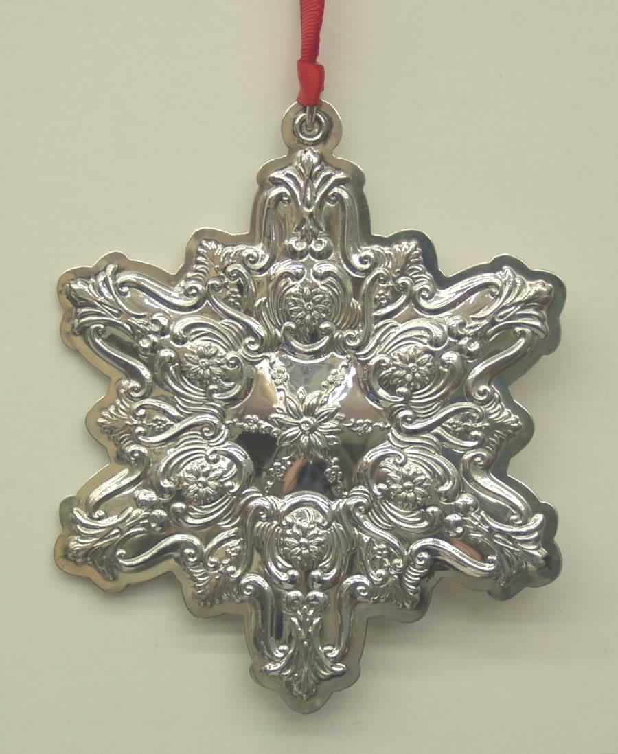 Old Master Snowflake 1990 Snowflake - No Box by Towle Silver-1